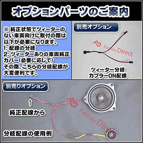 Amazon.co.jp: ファクトリーダイレクト ベンツ用ツイーター fd-bz-tw4